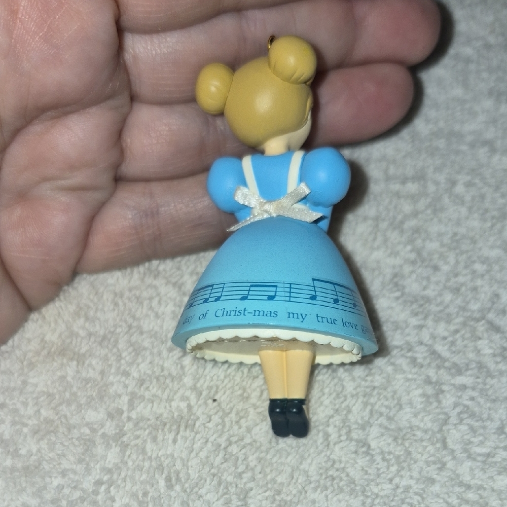 Hallmark Keepsake Ornament with Blue and White Maid - Picture 7 of 7